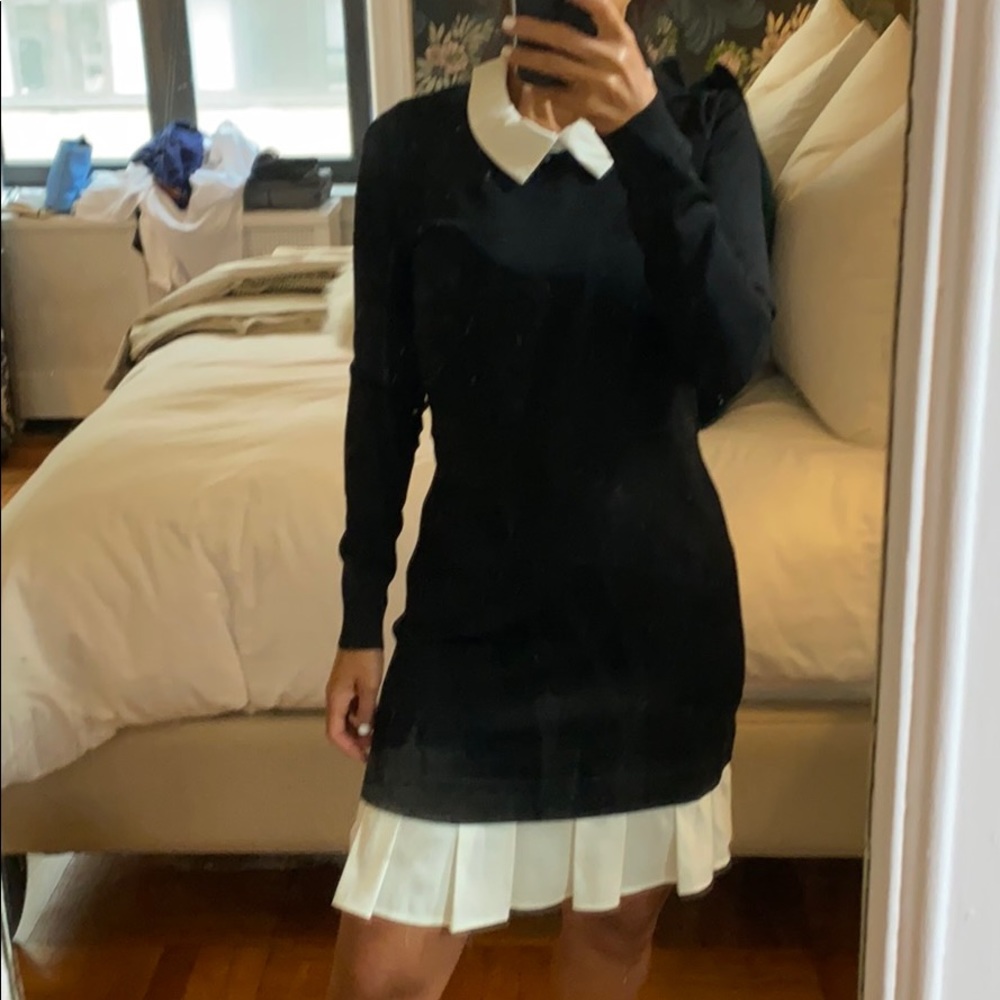 LBD with a cute Peter Pan collar